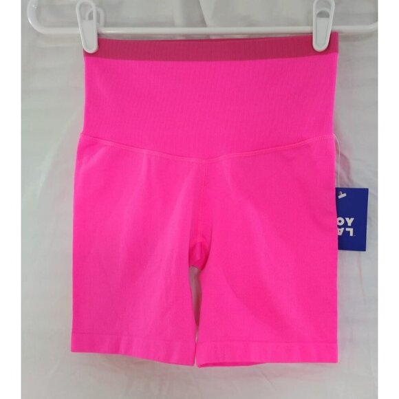 JOY LAB, Women's sports short leggings, size XS, NWT, Pink color. - Picture 5 of 7